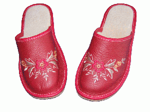 modèle de pantoufles 22