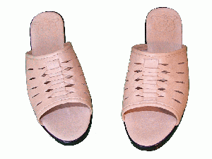 modèle de pantoufles 28