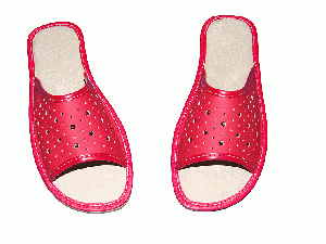 modèle de pantoufles 35