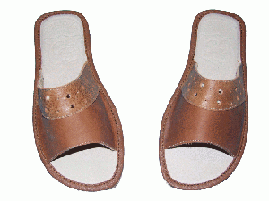modèle de pantoufles 40